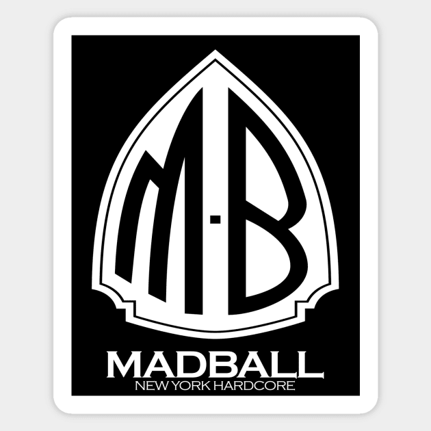 Madball NY Hardcore Sticker by Scum & Villainy